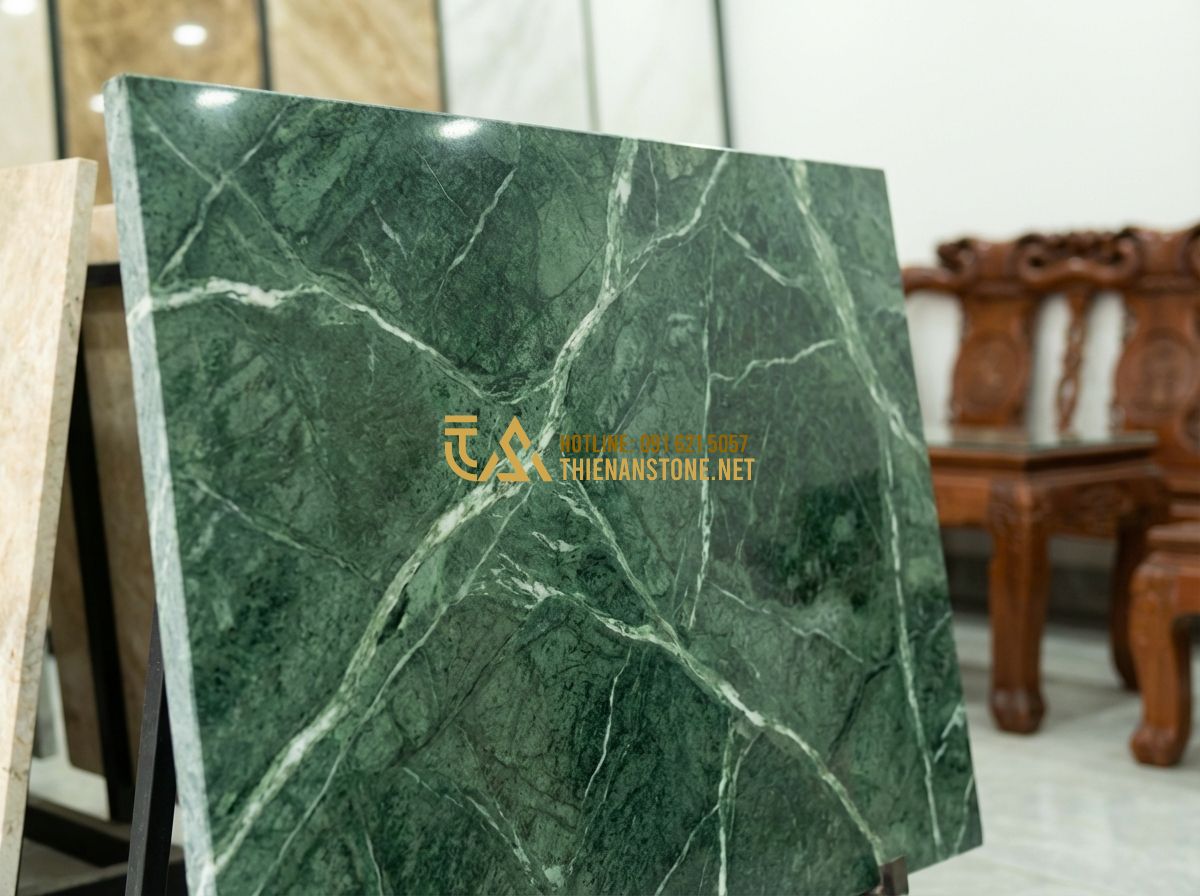 Bảng Giá Biển Hiệu Đá Tự Nhiên Mới Nhất 2024 - Cập Nhật Chi Tiết Từng Loại Đá - Tạo ảnh tiếng Anh: Close-up comparison of different natural stone textures: poli