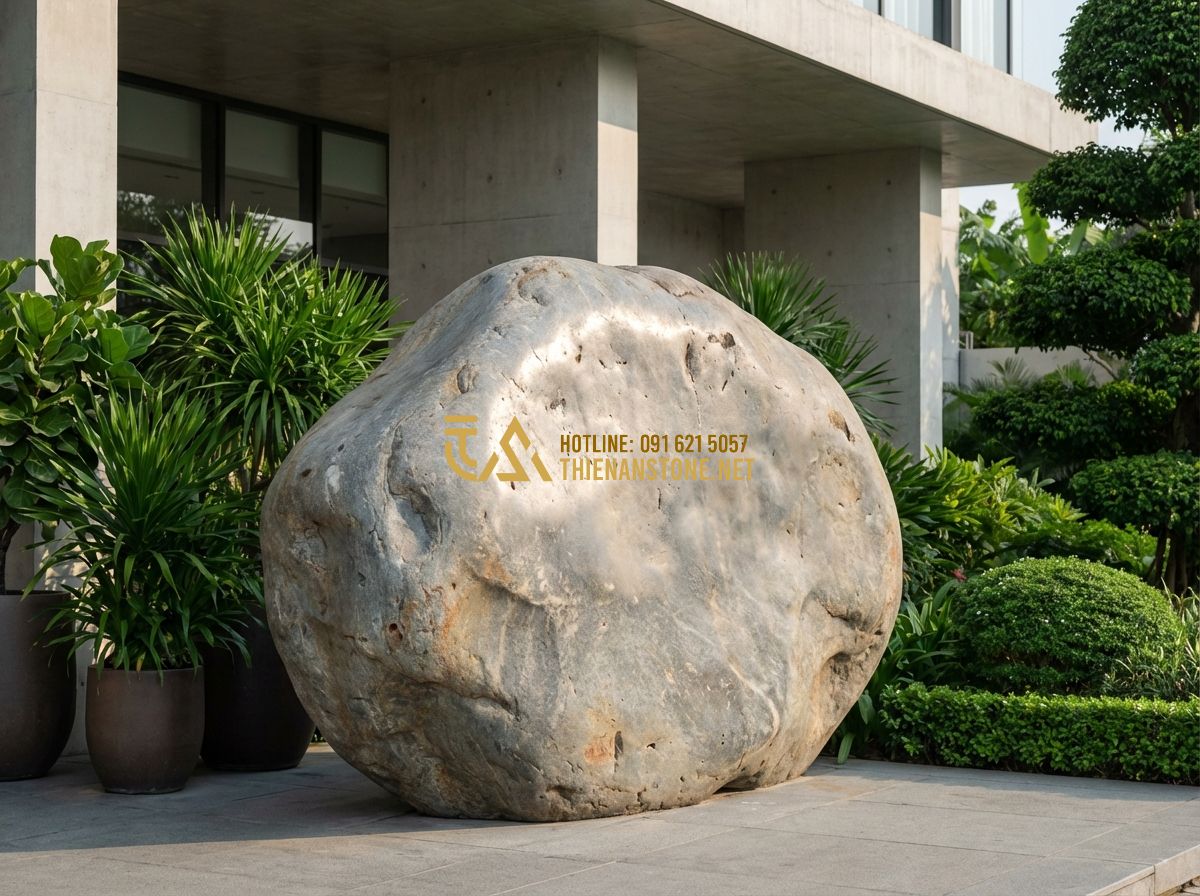 Bảng Hiệu Đá Hoa Cương: Ưu Điểm Vượt Trội Và Báo Giá Chi Tiết Năm 2024 - Hình 1 Bảng Hiệu Đá Hoa Cương: Ưu Điểm Vượt Trội Và Báo Giá Chi Tiết Năm 2024 - Tạo ảnh tiếng Anh: A luxury corporate entrance featuring a massive, polished bla