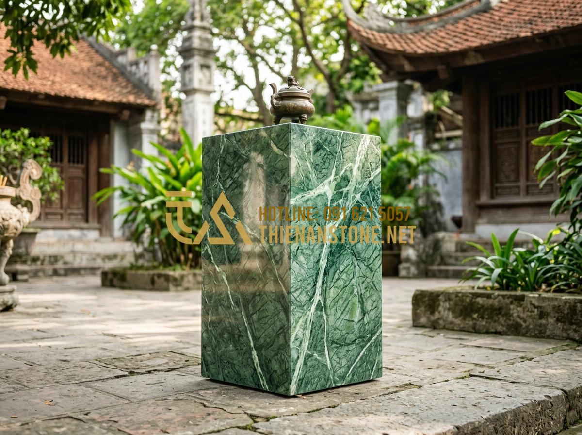 Báo giá đá kê chân cột nhà gỗ 2026: Giá tại xưởng sản xuất mới nhất - Hình 5 Báo giá đá kê chân cột nhà gỗ 2026: Giá tại xưởng sản xuất mới nhất - Tạo ảnh tiếng Anh: A side-by-side comparison of three different stone materials
