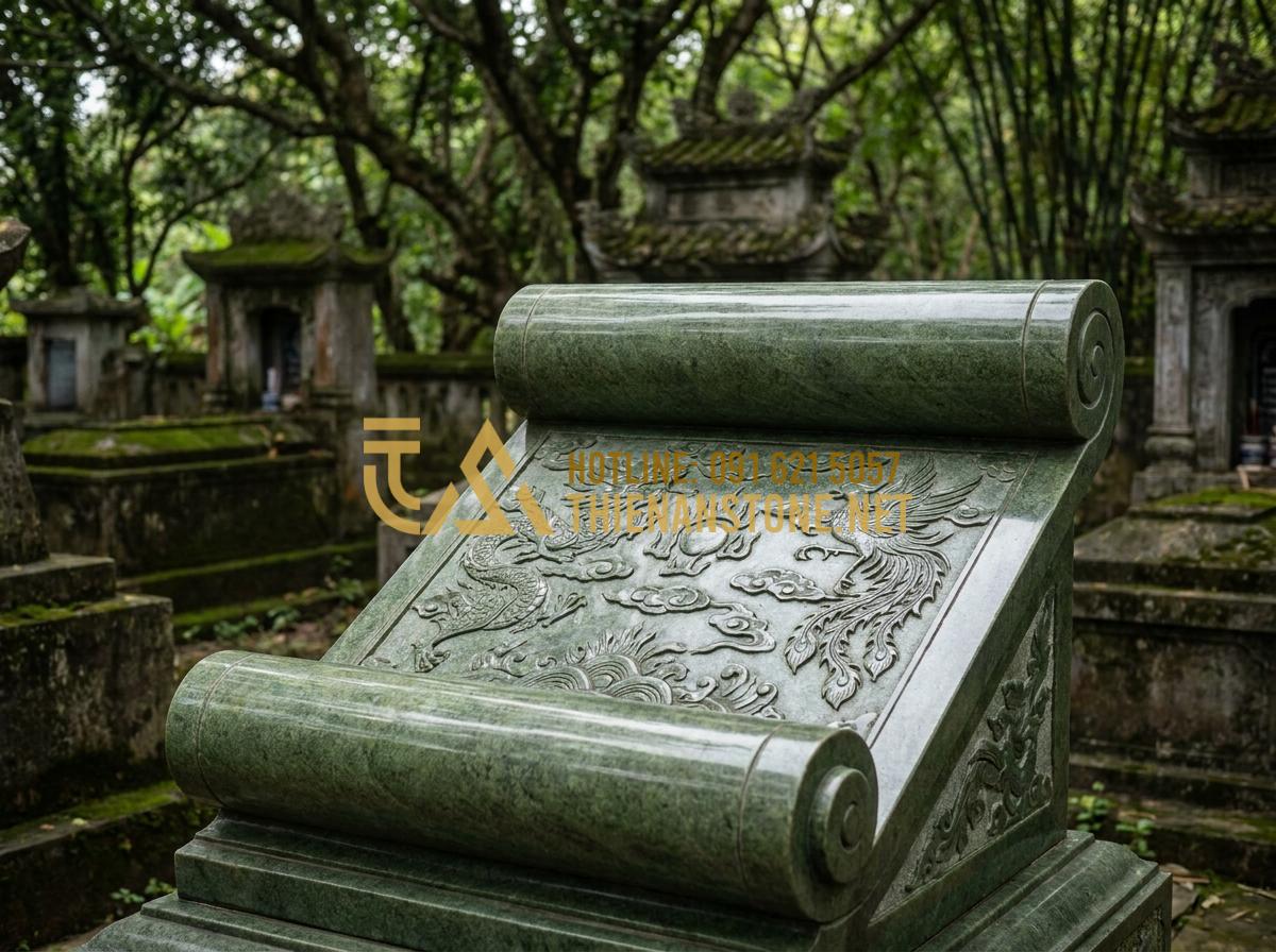 Cuốn Thư Đá Lăng Mộ Đẹp Nhất: Tổng Hợp Các Mẫu Cho Nghĩa Trang Gia Đình - Criteria selection showcase of the most beautiful stone tomb scroll with perfect