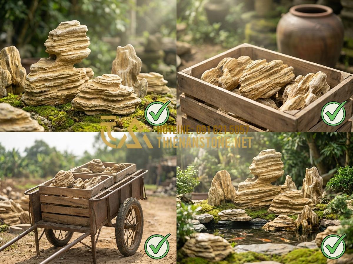 Đá Cổ Thạch Giá Bao Nhiêu? Bảng Báo Giá Chi Tiết Sỉ & Lẻ Mới Nhất - Hình 15 Đá Cổ Thạch Giá Bao Nhiêu? Bảng Báo Giá Chi Tiết Sỉ & Lẻ Mới Nhất - Step by step guide illustration for purchasing high quality co thach stones with