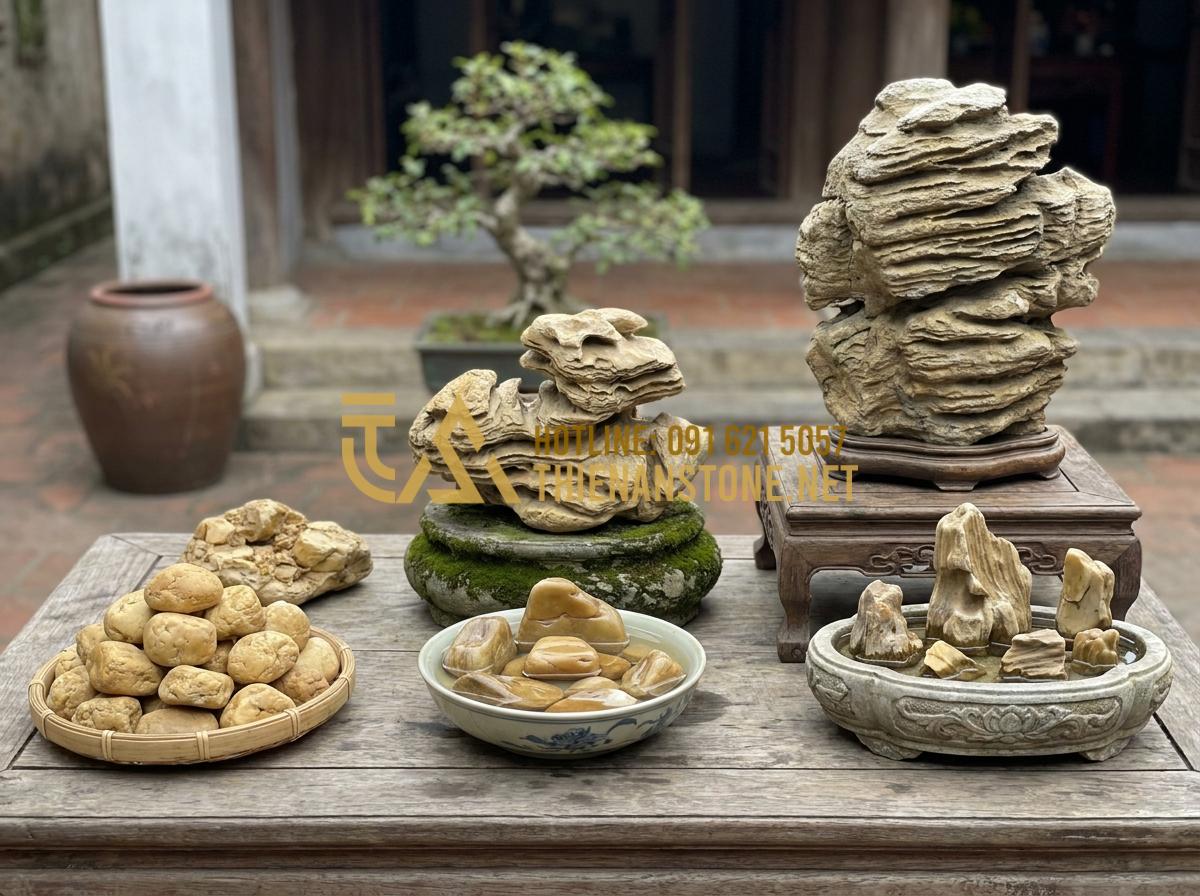 Đá Cổ Thạch Giá Bao Nhiêu? Bảng Báo Giá Chi Tiết Sỉ & Lẻ Mới Nhất - Hình 6 Đá Cổ Thạch Giá Bao Nhiêu? Bảng Báo Giá Chi Tiết Sỉ & Lẻ Mới Nhất - Detailed chart visualization of price influencing factors with examples of co th