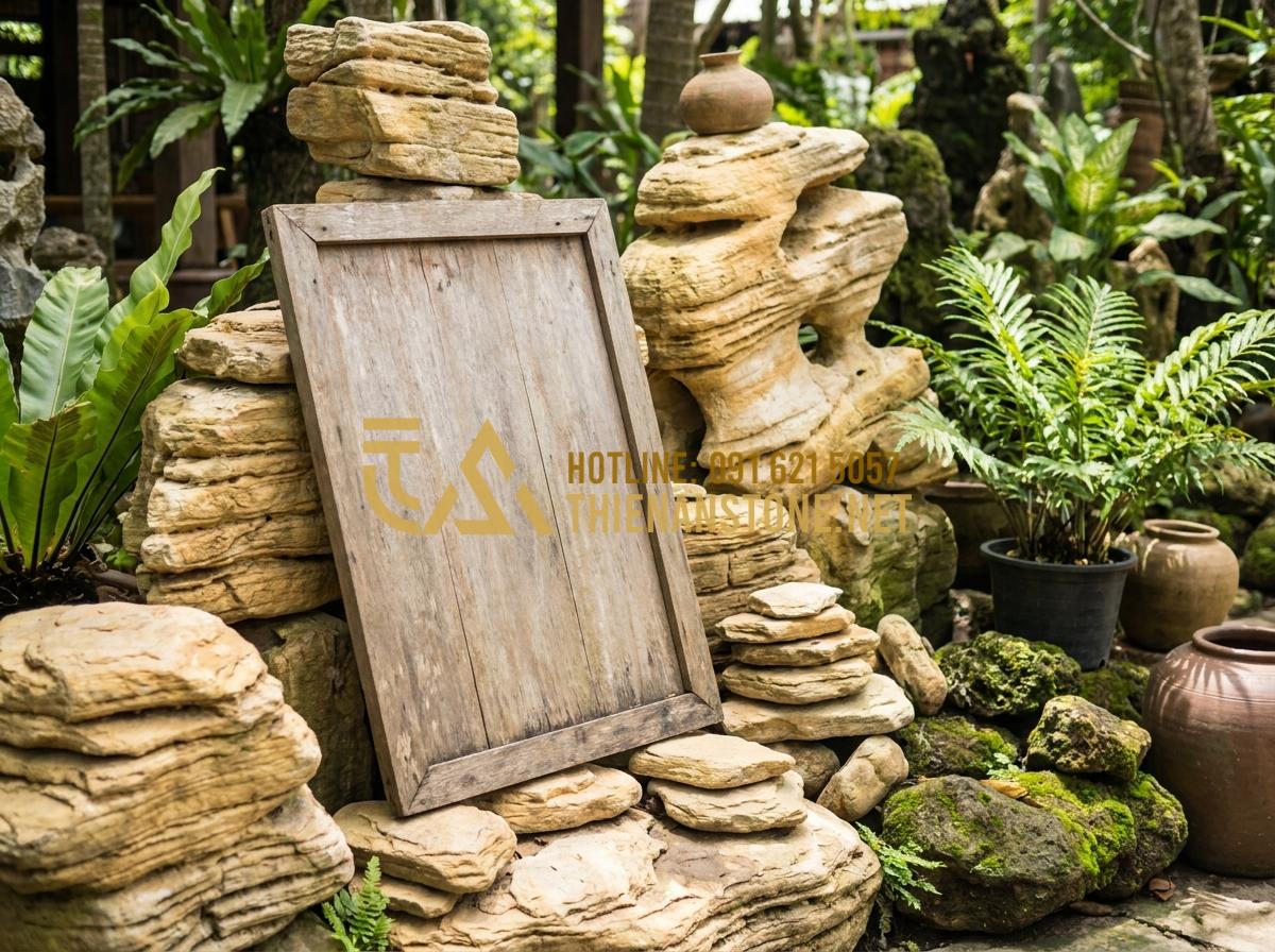 Đá Cổ Thạch Giá Bao Nhiêu? Bảng Báo Giá Chi Tiết Sỉ & Lẻ Mới Nhất - Hình 8 Đá Cổ Thạch Giá Bao Nhiêu? Bảng Báo Giá Chi Tiết Sỉ & Lẻ Mới Nhất - Updated 2026 price list board displayed with real co thach stones of different c