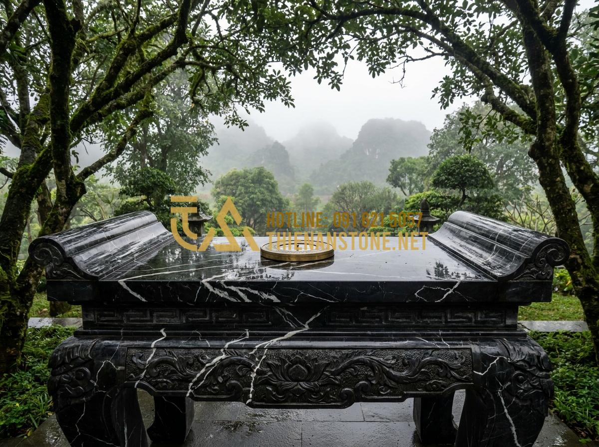 Hướng Dẫn Cách Lập Bàn Thờ Ngoài Trời: Quy Trình Xây Và Sắm Lễ Cúng Đầy Đủ - Hình 2 Hướng Dẫn Cách Lập Bàn Thờ Ngoài Trời: Quy Trình Xây Và Sắm Lễ Cúng Đầy Đủ - Tạo ảnh tiếng Anh: [A professional feng shui master using a compass to determine