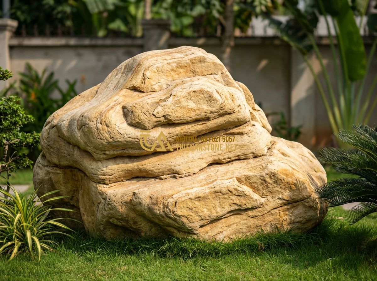 Hướng Dẫn Chọn Đá Cảnh Tự Nhiên Đẹp Cho Sân Vườn: Từ Người Mới Đến Chuyên Gia - Hình 2 Hướng Dẫn Chọn Đá Cảnh Tự Nhiên Đẹp Cho Sân Vườn: Từ Người Mới Đến Chuyên Gia - Tạo ảnh tiếng Anh: A detailed showcase of different types of natural landscape s