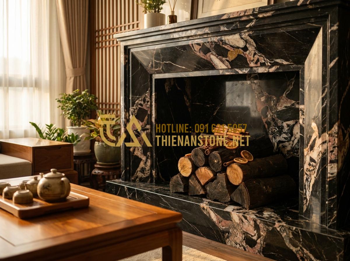 Kinh Nghiệm Chọn Củi Lò Sưởi: Đốt Loại Nào Thơm Và Giữ Nhiệt Lâu Nhất? - Tạo ảnh tiếng Anh: A beautiful arrangement of various aromatic firewood pieces i