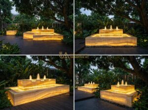 Top 50 Mẫu Đài Phun Nước Bằng Đá Đẹp Nhất 2026 Cho Sân Vườn & Tiểu Cảnh Phong Thủy - Collection of modern stone water fountains trending for 2026 garden designs feat