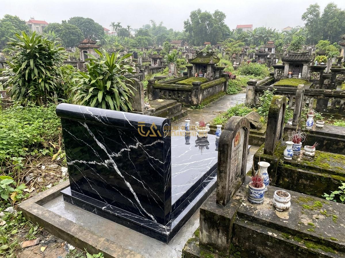 Vị Trí Đặt Cuốn Thư Đá Nghĩa Trang Giúp Trấn Trạch Và Hóa Giải Điềm Hung - Real-life case study documentation of successful cuon thu da placement in a larg